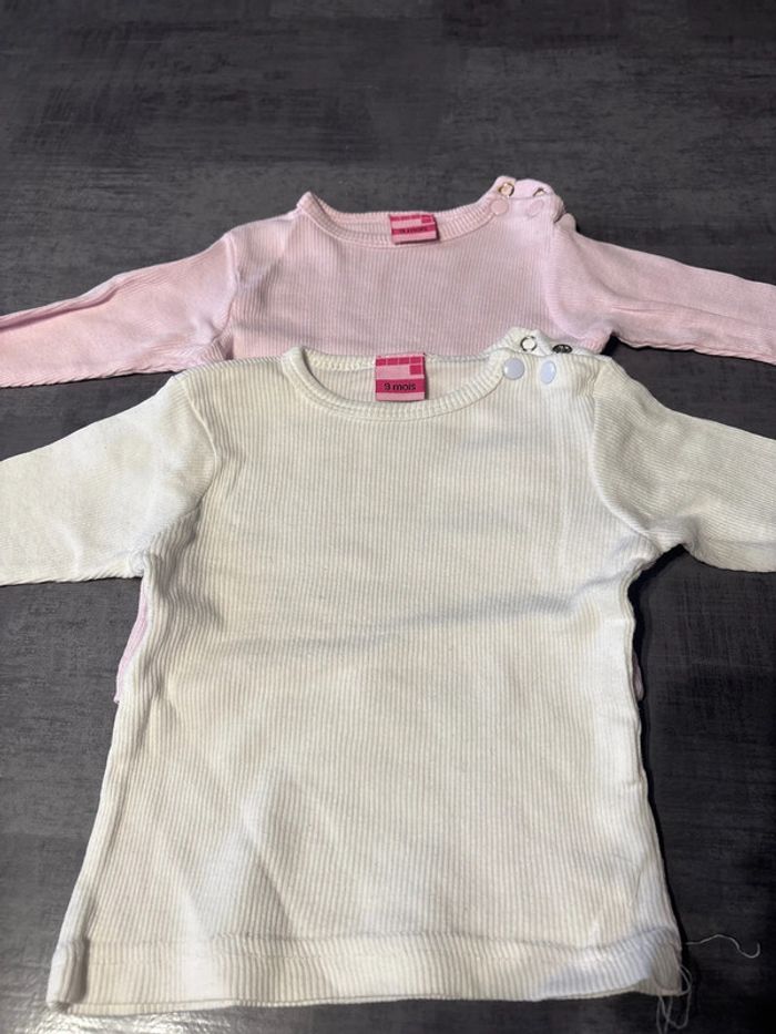 T shirts manches longues 9 mois