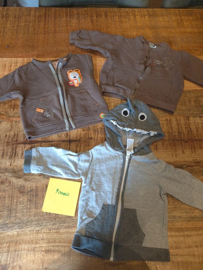 Lot de gillets