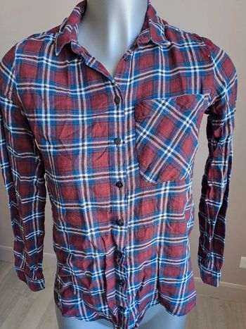 Chemise carreaux femme