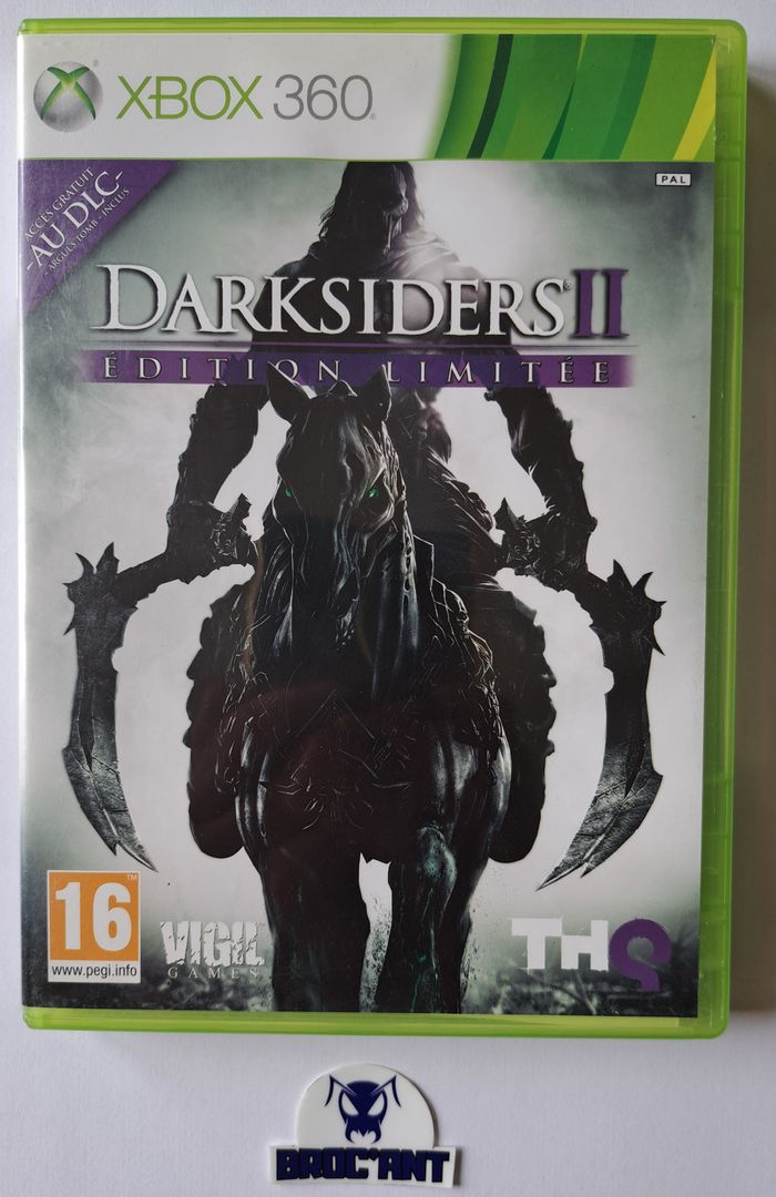 Darksiders II 2 édition limitée Microsoft Xbox 360 pal - photo numéro 1