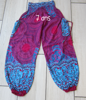 Pantalon détente taille 7 ans