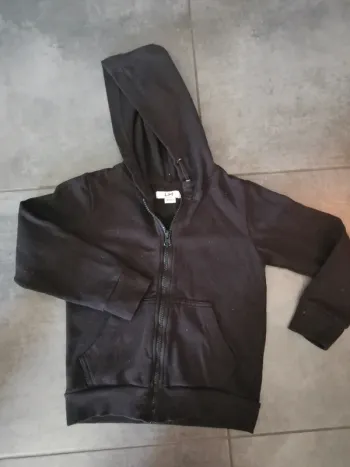 Veste sweat capuche