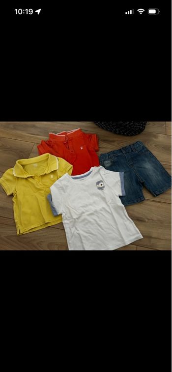 Lot vêtement okaidi 