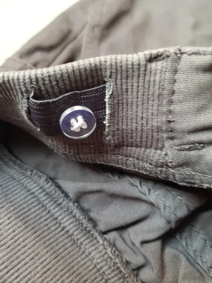 Pantalon toile gris foncé Verbaudet, - photo numéro 9
