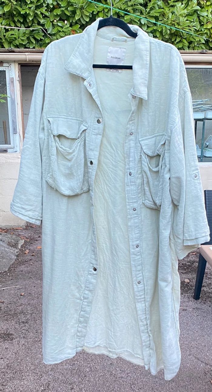 Veste Longue Oversize Pull & Bear Taille L - photo numéro 5