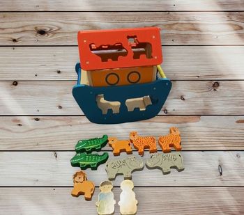 Arche de Noé en bois