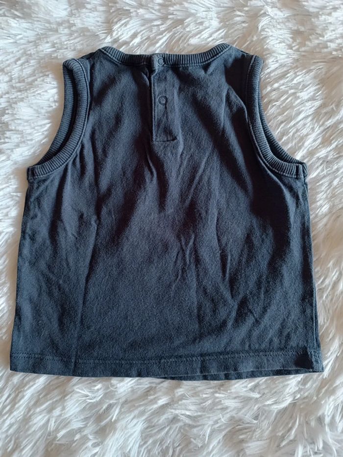2€ Débardeur bleu marine T. 12 mois TAO - photo numéro 5