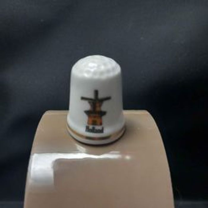 Dé à coudre en porcelaine Holland - photo numéro 4