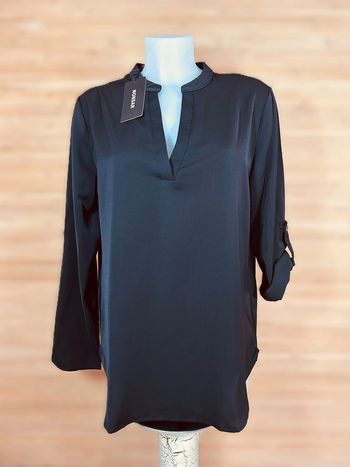 Chemise noir nonsar taille L pour femme