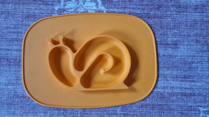 Assiette escargot silicone