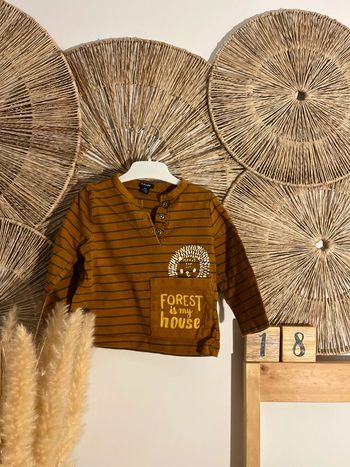 T-shirt manche longue 18 mois bébé mixte