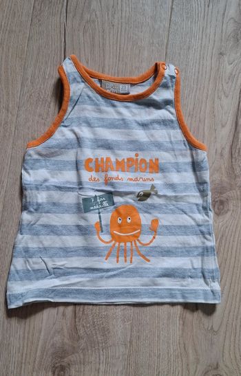 T-shirt Débardeur 23mois DPAM neuf