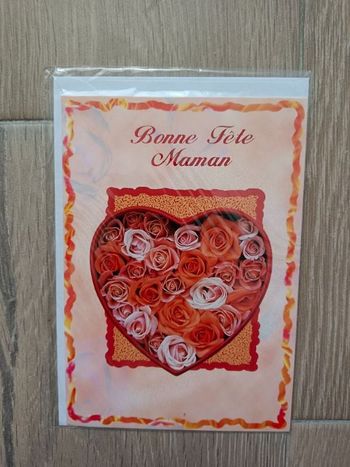 Carte bonne fête maman