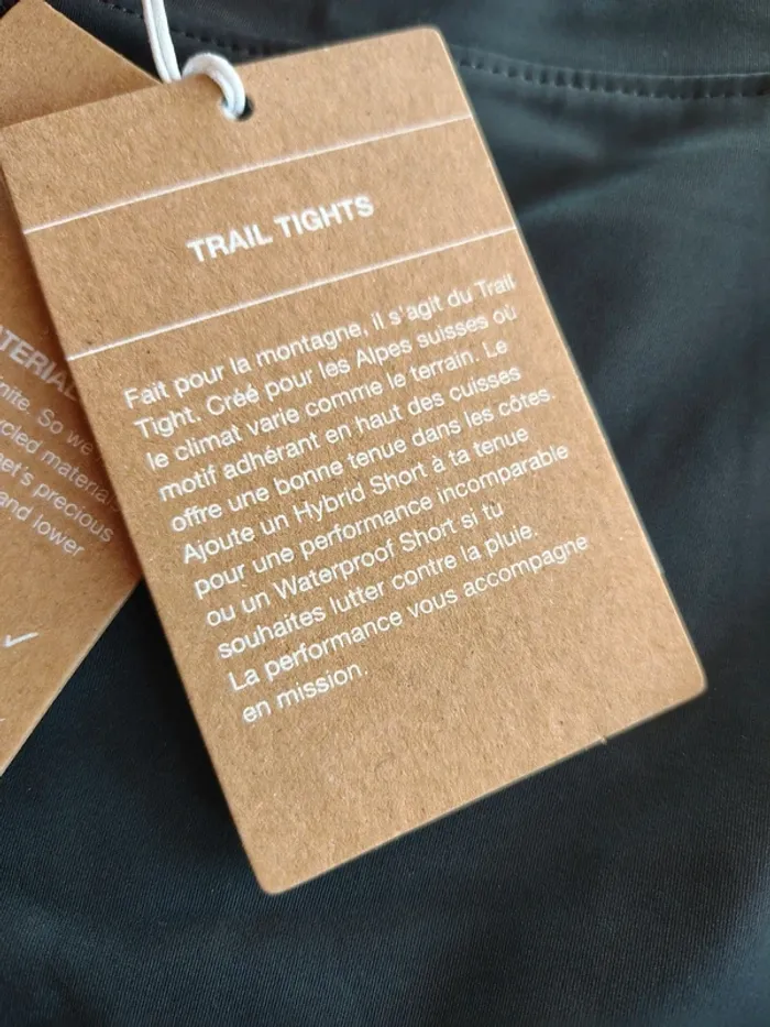 Short 3/4 On Running Trail Tights - photo numéro 3