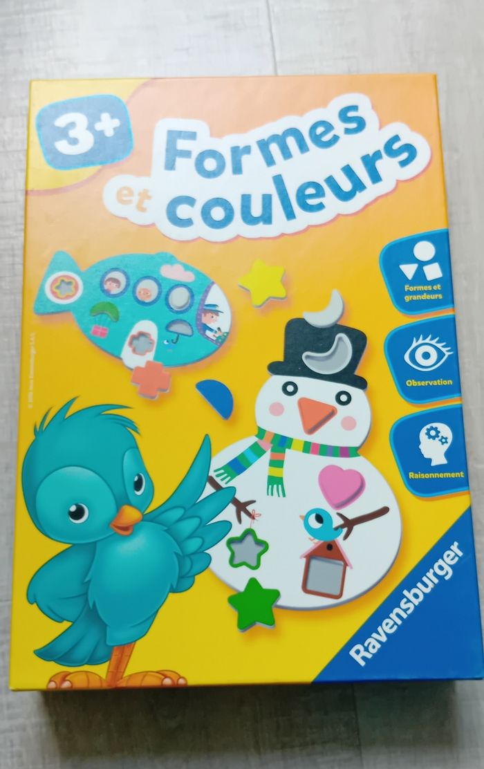 Jeu Formes et couleurs