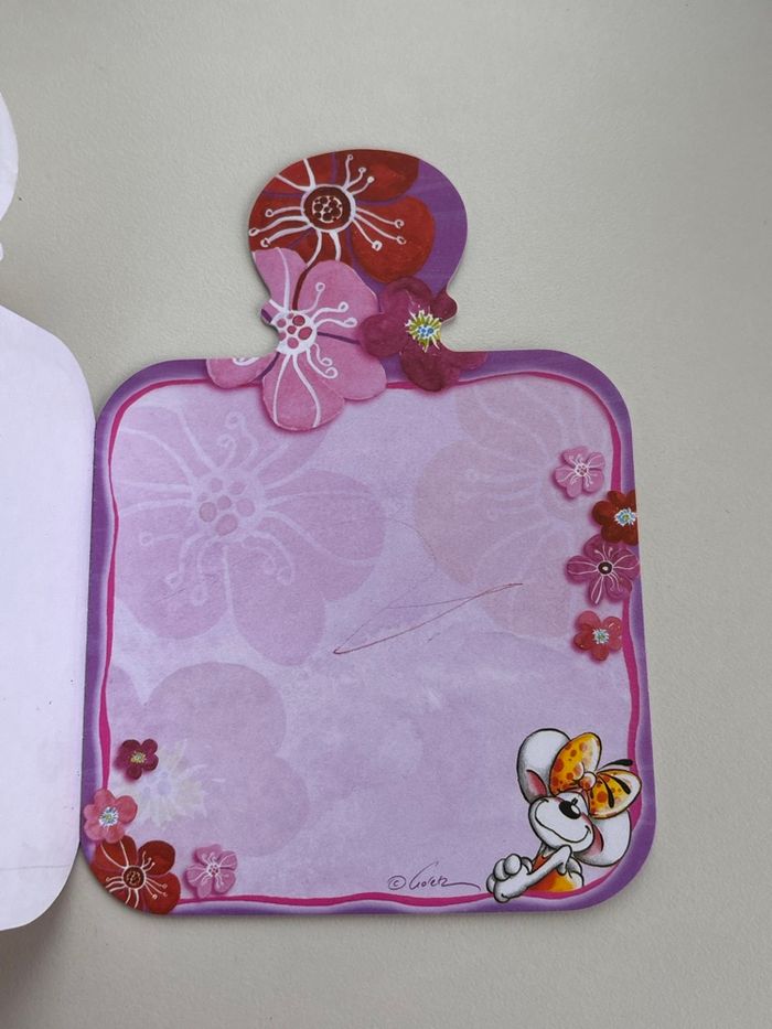 Fin de bloc diddl - diddlina miroir - ancienne collection - vintage - photo numéro 2