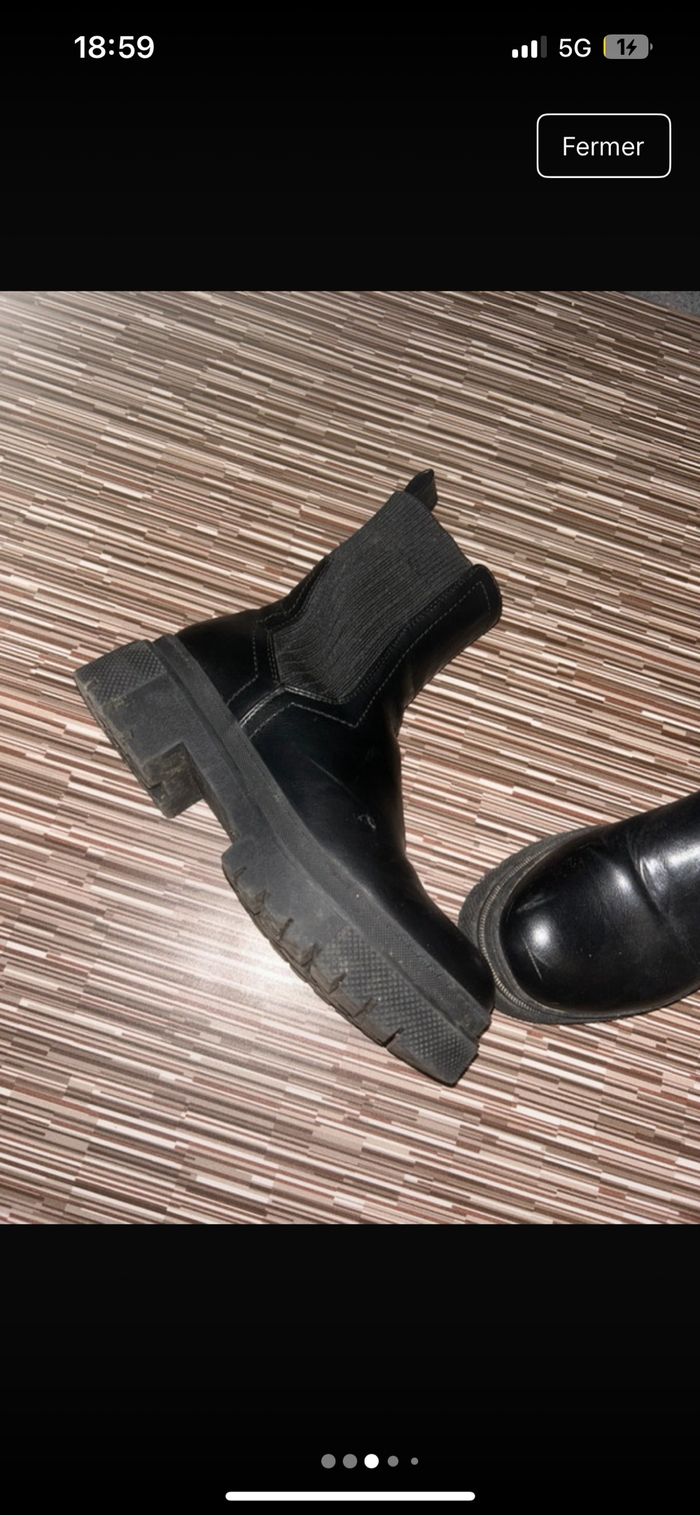 Bottes mit hautes femme none état taille 36 - photo numéro 3