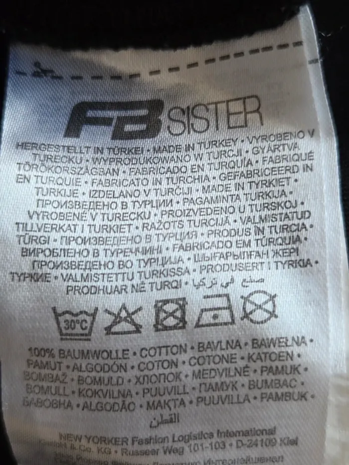 Tee-shirt Nasa Fb Sister xl - photo numéro 5
