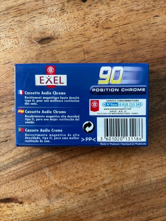 Lot de deux cassettes audio enregistrables sous blister - photo numéro 4
