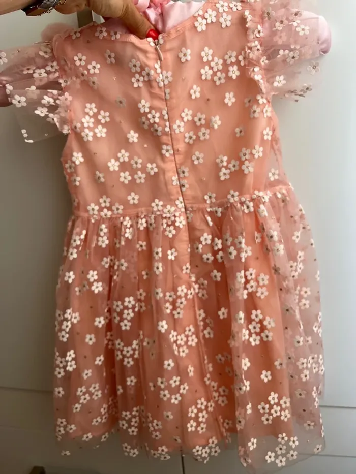 Magnifique robe en tulle rose 🌸🤍5ans Majoral - photo numéro 6