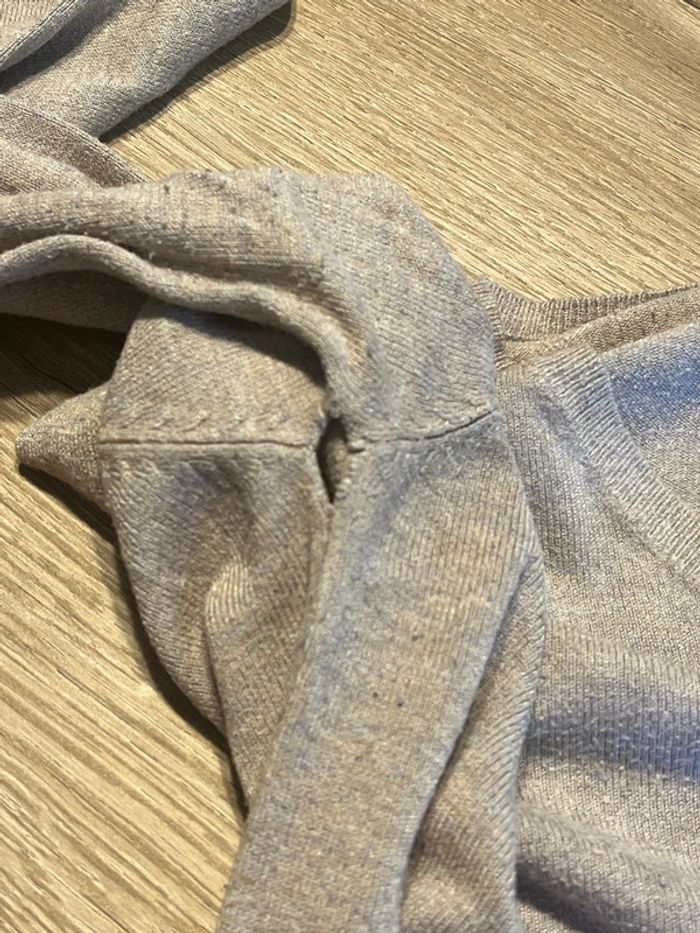 Pull fin, pull col V, femme taille S - photo numéro 5