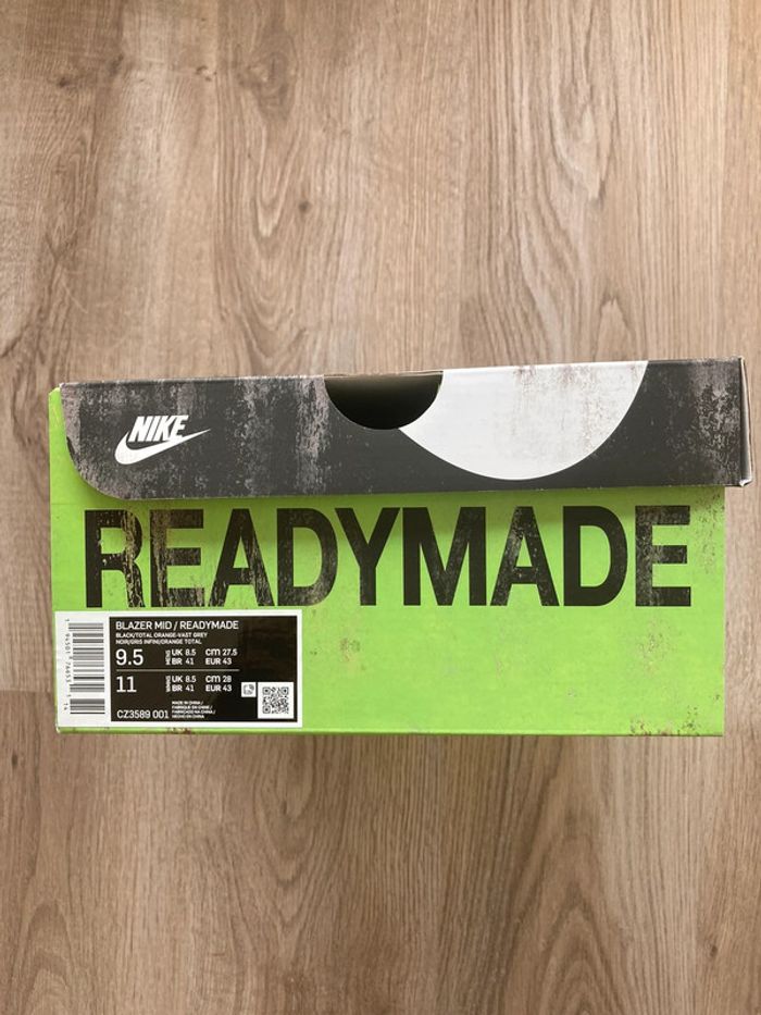 Nike blazer mid Readymade black - photo numéro 5
