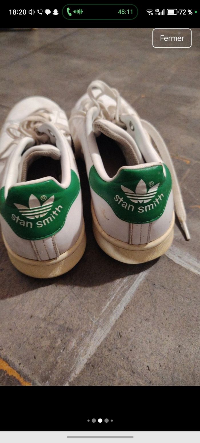 Stan Smith taille 42.5 - photo numéro 4