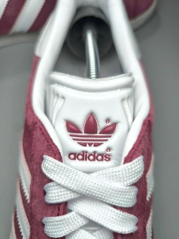 Baskets adidas gazelle bordeaux pointure 44.5 très bon état - photo numéro 5