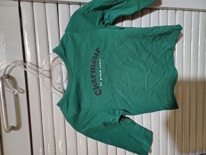 7 tee shirts manches longues garçons Taille 3 mois - photo numéro 5