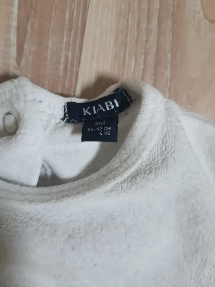 Pyjama grenouillère Kiabi Panda 3 mois - photo numéro 2