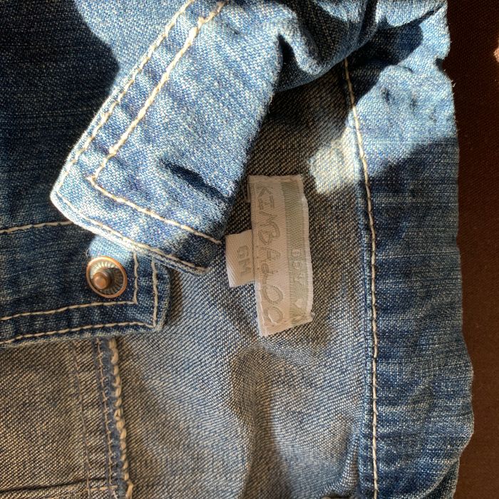Veste en jean 6 mois - photo numéro 3