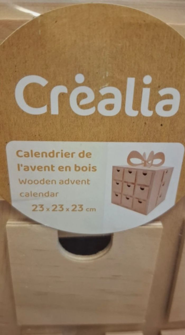 Calendrier de l’Avent à personnaliser en bois de crealia - photo numéro 5