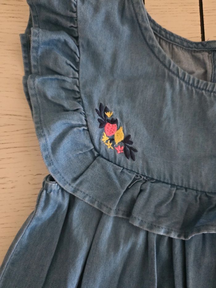 Robe creeks en jean 6 ans - photo numéro 2