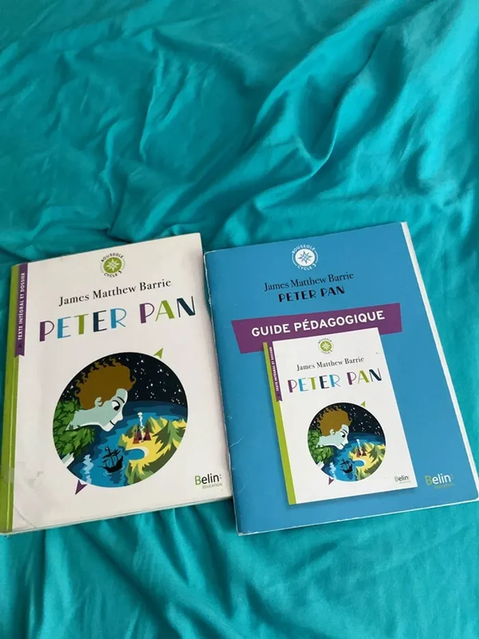 Livre et guide pédagogique enseignant Peter pan
