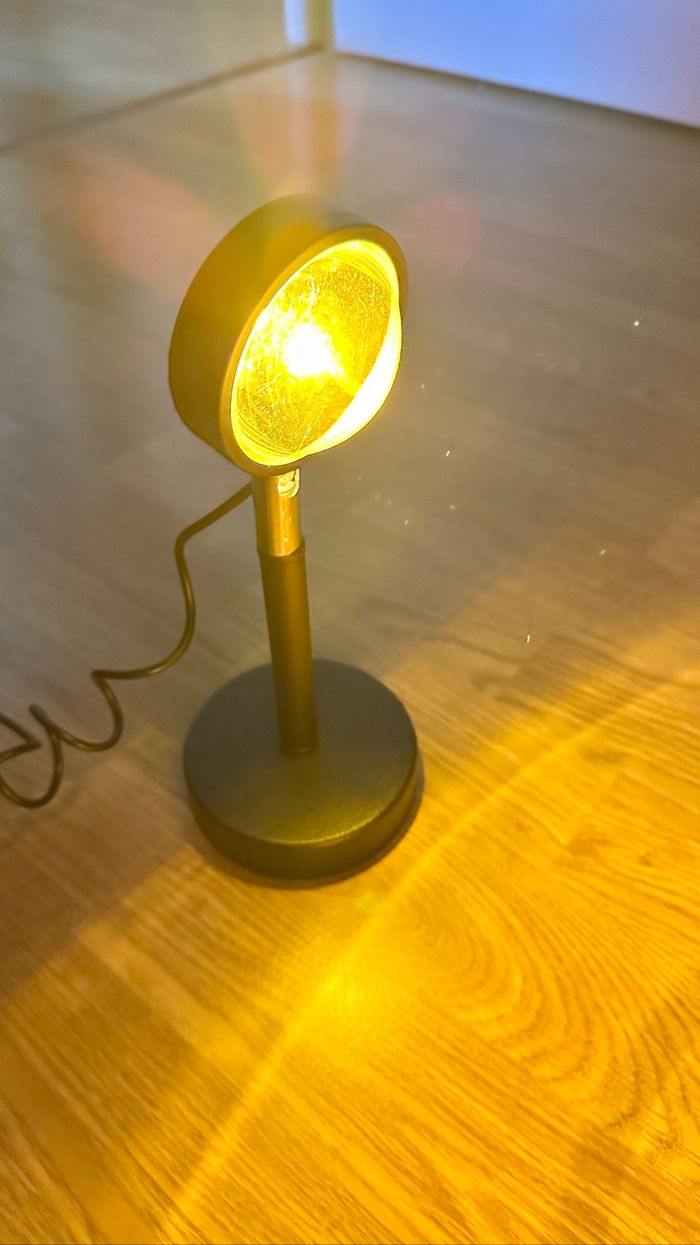 Lampe effet coucher de soleil - photo numéro 3