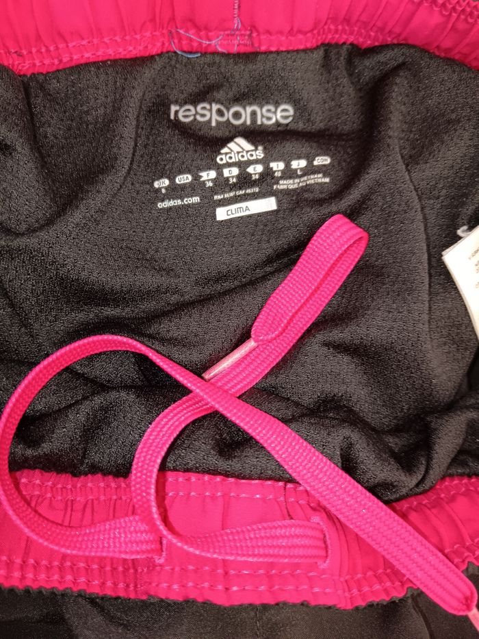 Short adidas rose et noir 36 - photo numéro 8