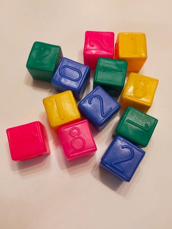 Cube en plastique
