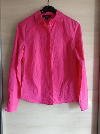 Chemise rose taille 34