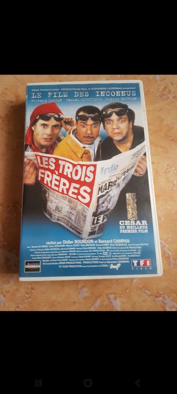 Les trois frères VHS