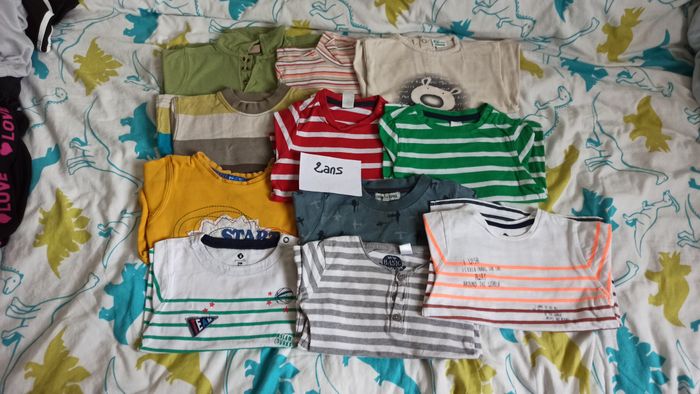 Lot t-shirts 2 ans