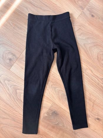 Legging noir fourré chaud fille 10/11 ans primark