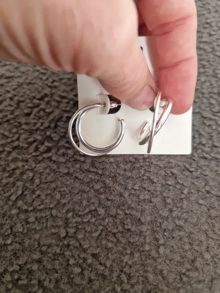 Créoles boucles d'oreilles - photo numéro 3