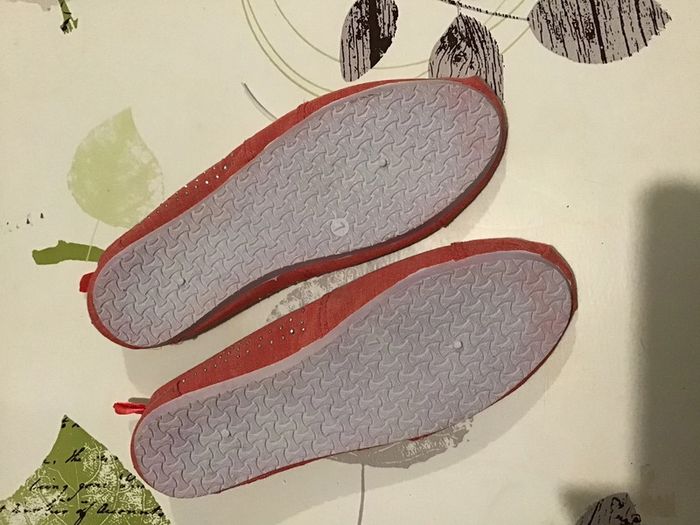 Chaussure plate ballerine rose avec strass taille 37 - photo numéro 5