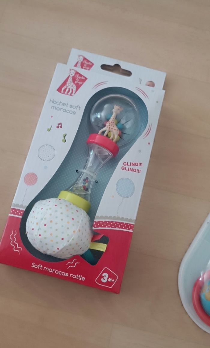 Lot de 3 jouets pour bébé neuf - photo numéro 2
