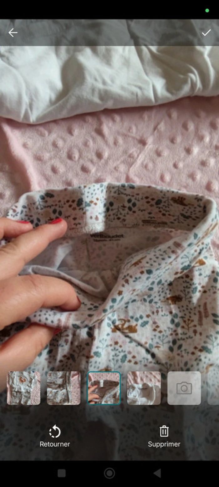 Ensemble renard 🦊 t-shirt legging - photo numéro 3