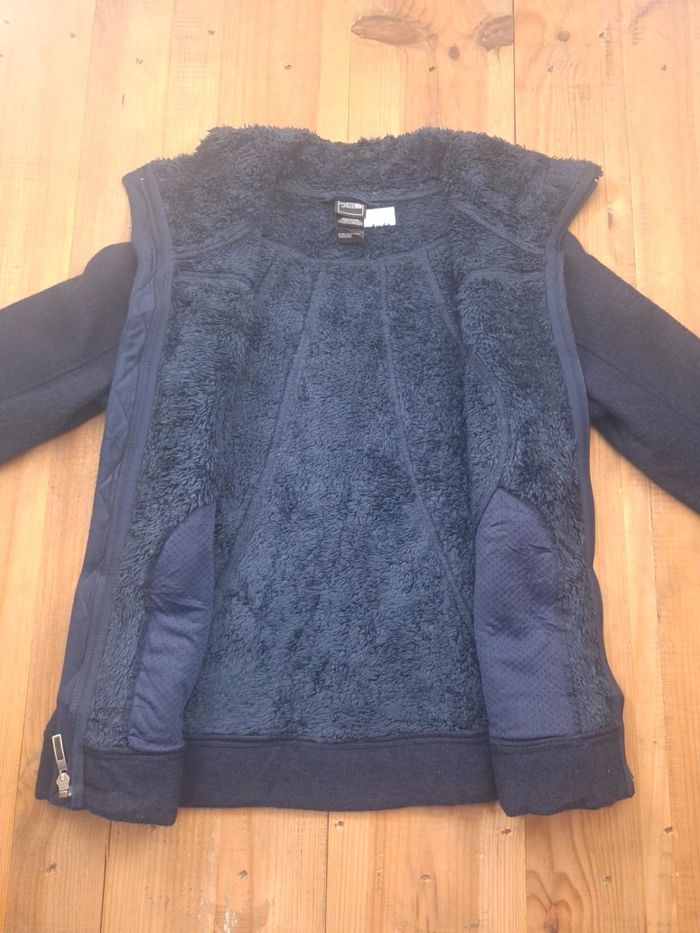 Veste the north face femme / taille M / bleu / brodé (231) - photo numéro 7