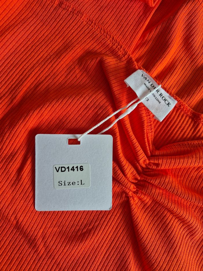Robe Femme Orange Taille L/40 - photo numéro 3