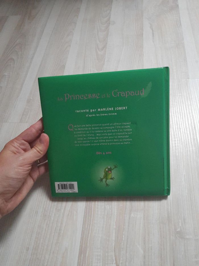 Livre avec cd la princesse et la grenouille - photo numéro 2