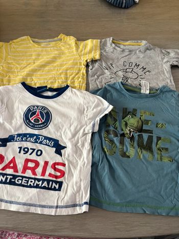 Lot tee shirt 3 ans