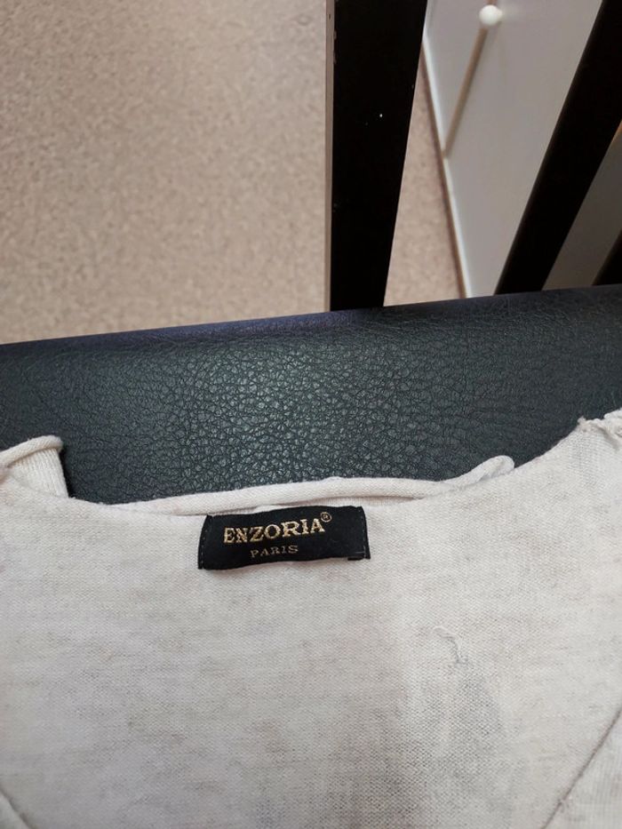 Lot de 3 pulls col en V femme L - photo numéro 8